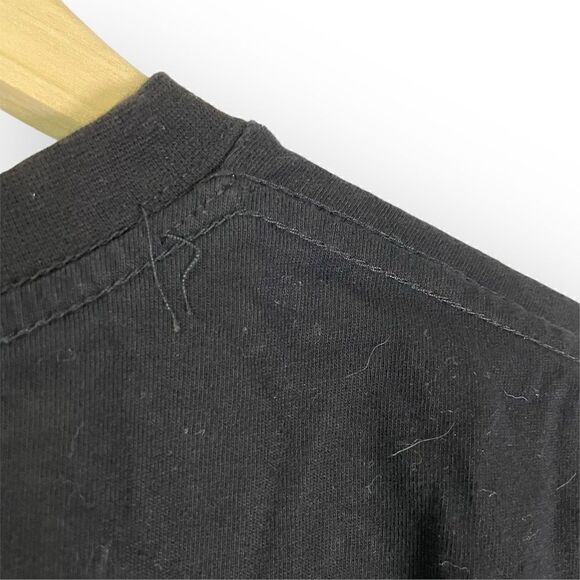 Paint Splatter T Shirt in Black - Picture 10 of 12